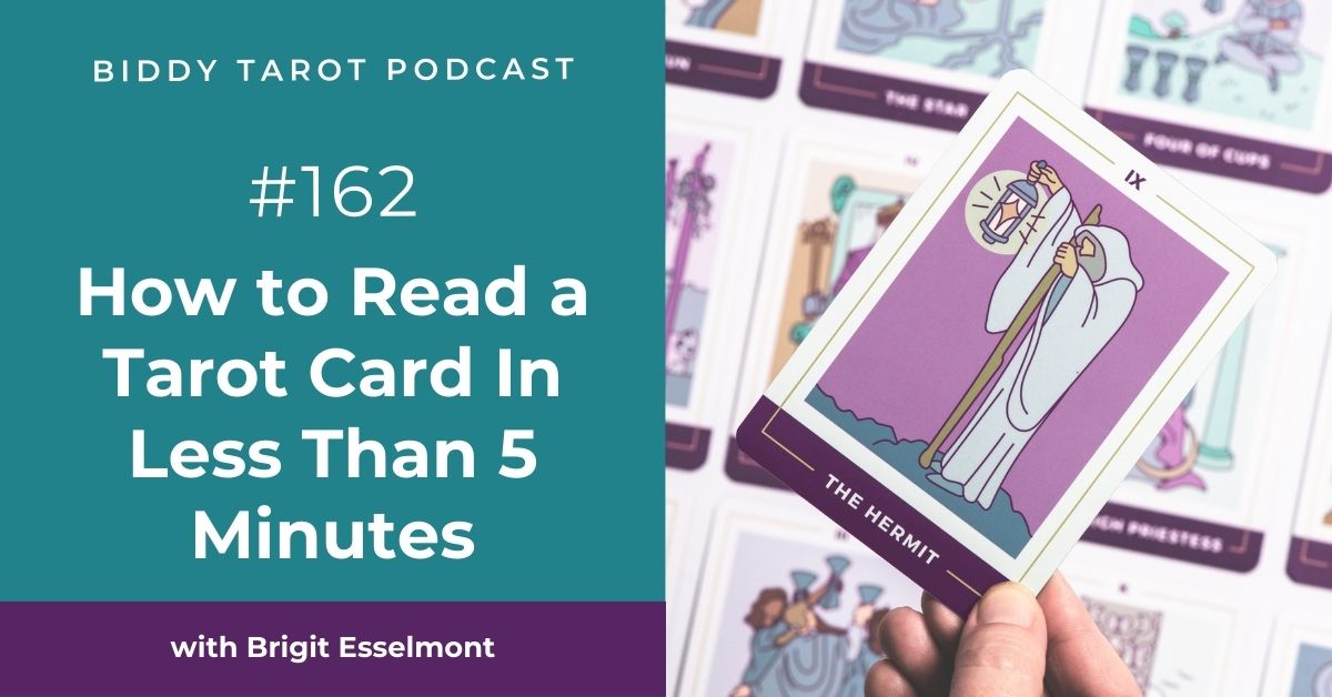 BTP162: How to Read a Tarot Card In Less Than 5 Minutes