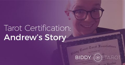 Tarot Certification: Andrew’s Story