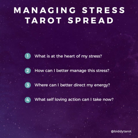 A Tarot Spread for Managing Stress