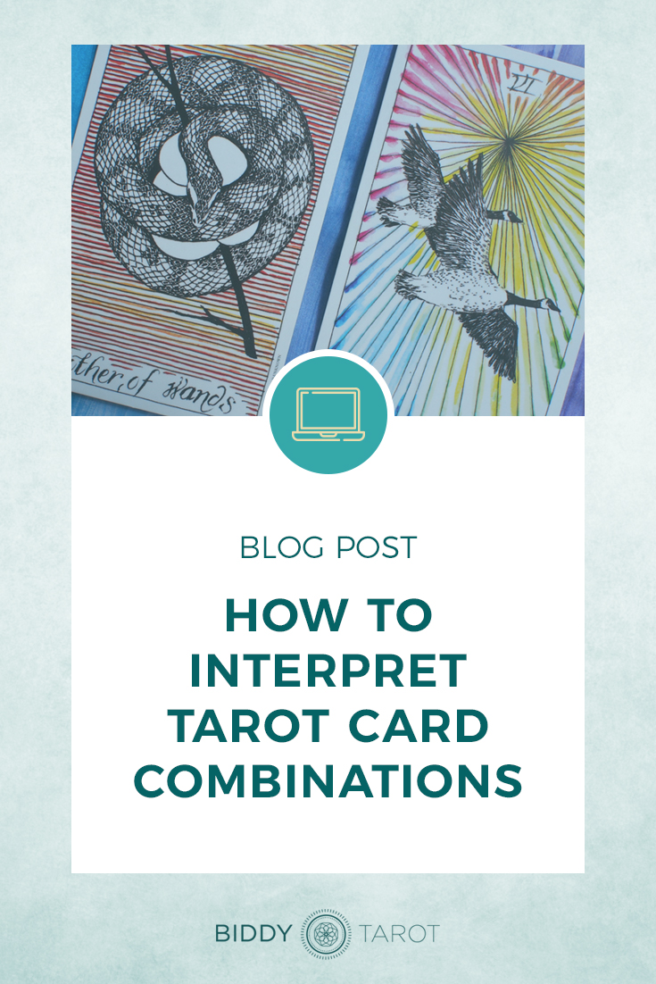How to Interpret Tarot Card Combinations | Biddy Tarot - tarot cards pictured from the Wild Unknown